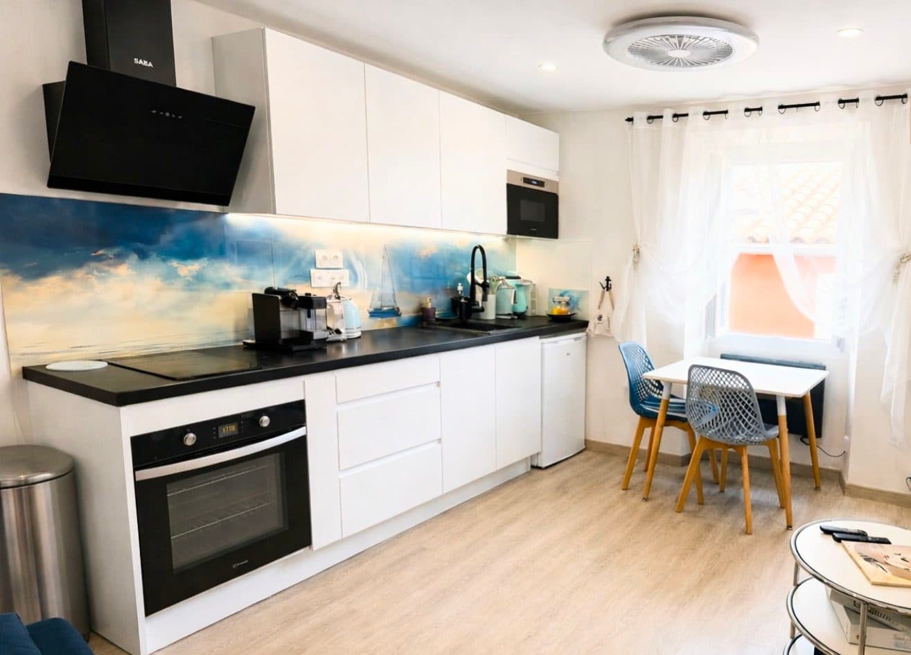 Appartement 2 pièces rénové – Menton centre – Investissement locatif saisonnier